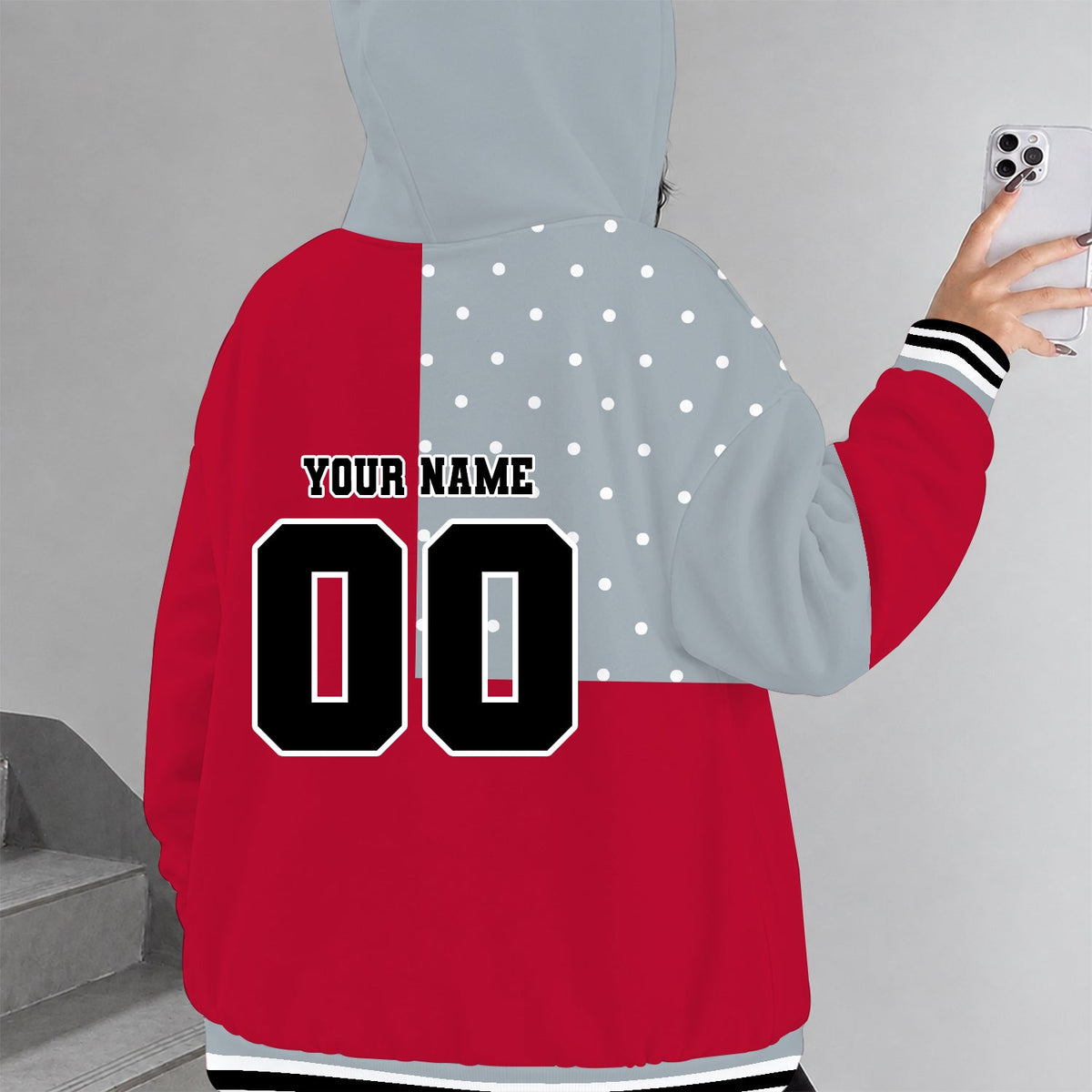 [MEGA SALE] MAKE IT PERSONAL NCAA FBS05 OSB OHIO STATE BUCKEYES ZIP HOODIE