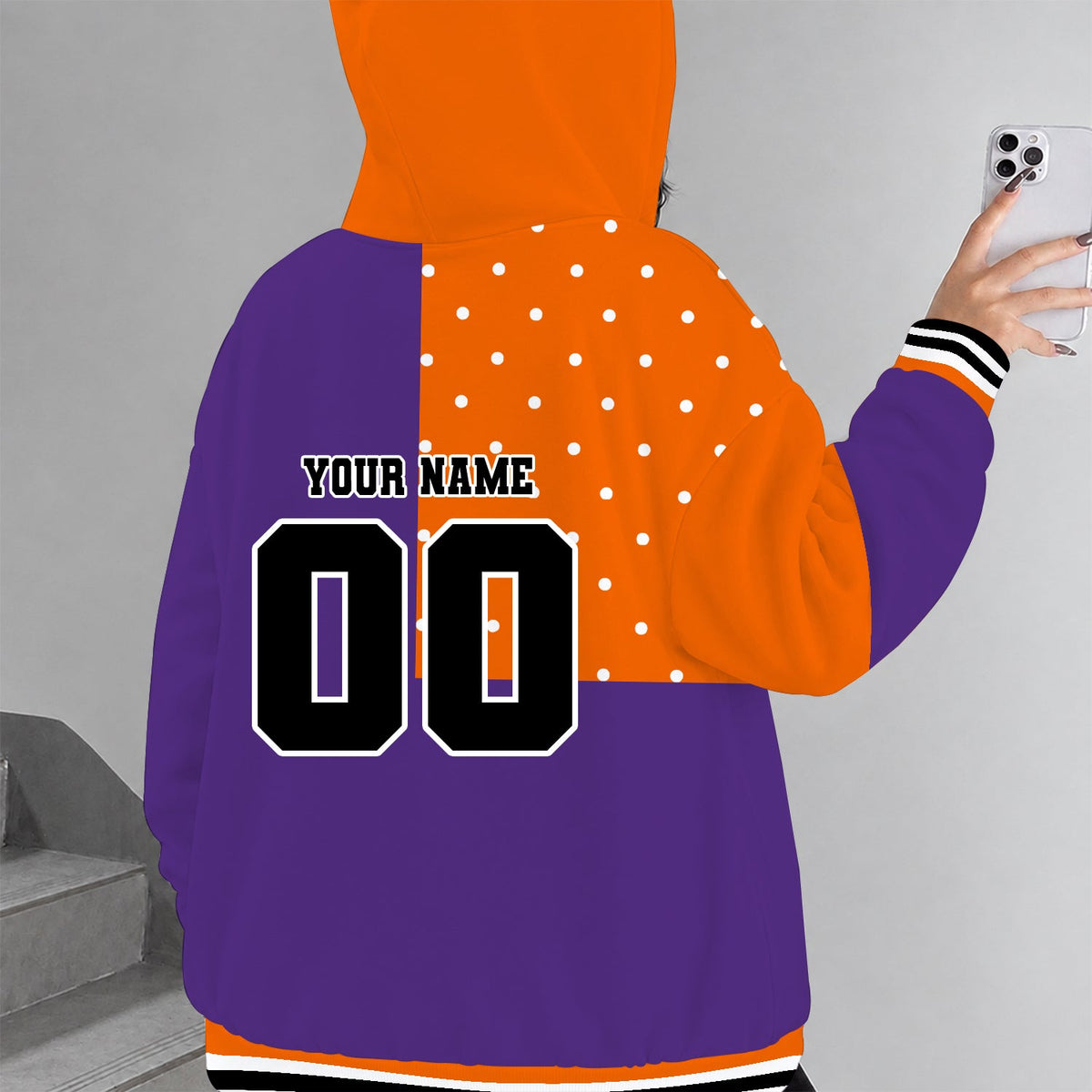 [MEGA SALE] MAKE IT PERSONAL NCAA FBS07 CST CLEMSON TIGERS ZIP HOODIE