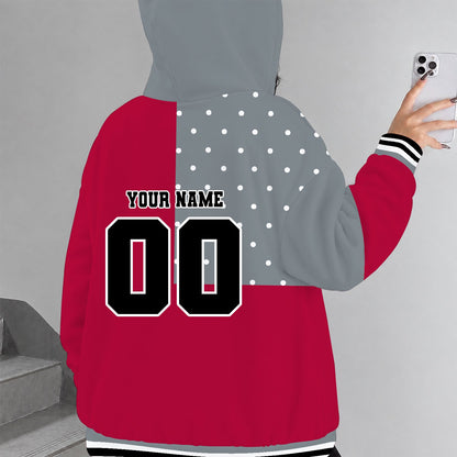 [MEGA SALE] MAKE IT PERSONAL NCAA FBS08 ABC ALABAMA CRIMSON TIDE ZIP HOODIE