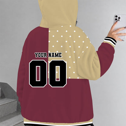 [MEGA SALE] MAKE IT PERSONAL NCAA FBS21 FLS FLORIDA STATE SEMINOLES ZIP HOODIE