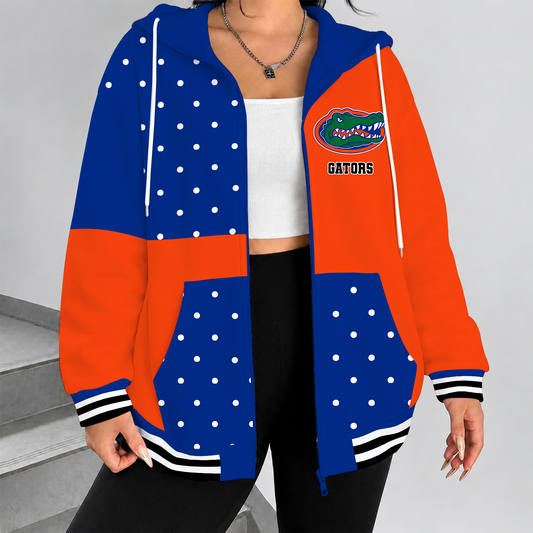 [MEGA SALE] MAKE IT PERSONAL NCAA FBS30 FLG FLORIDA GATORS ZIP HOODIE