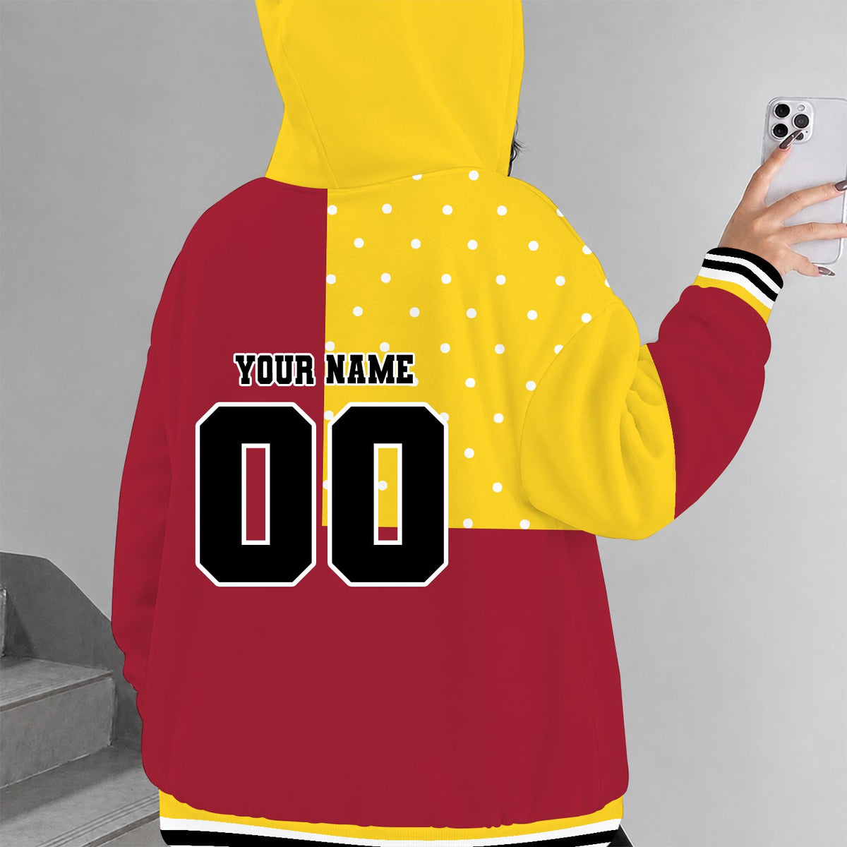 [MEGA SALE] MAKE IT PERSONAL NCAA FBS32 USC USC TROJANS ZIP HOODIE